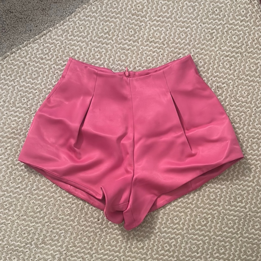 Zara Pink High Waist Shorts